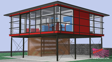 Ferien Single-Haus Das elegante Singlehaus als Ferienhaus