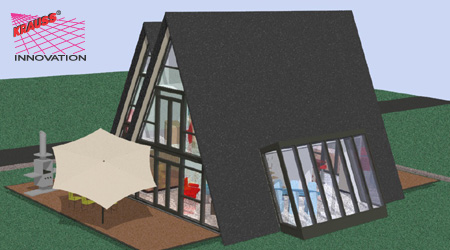 Wohnen im Wald mit dem Waldhaus Das urige Waldhaus, exclusives Wohnen im Walde